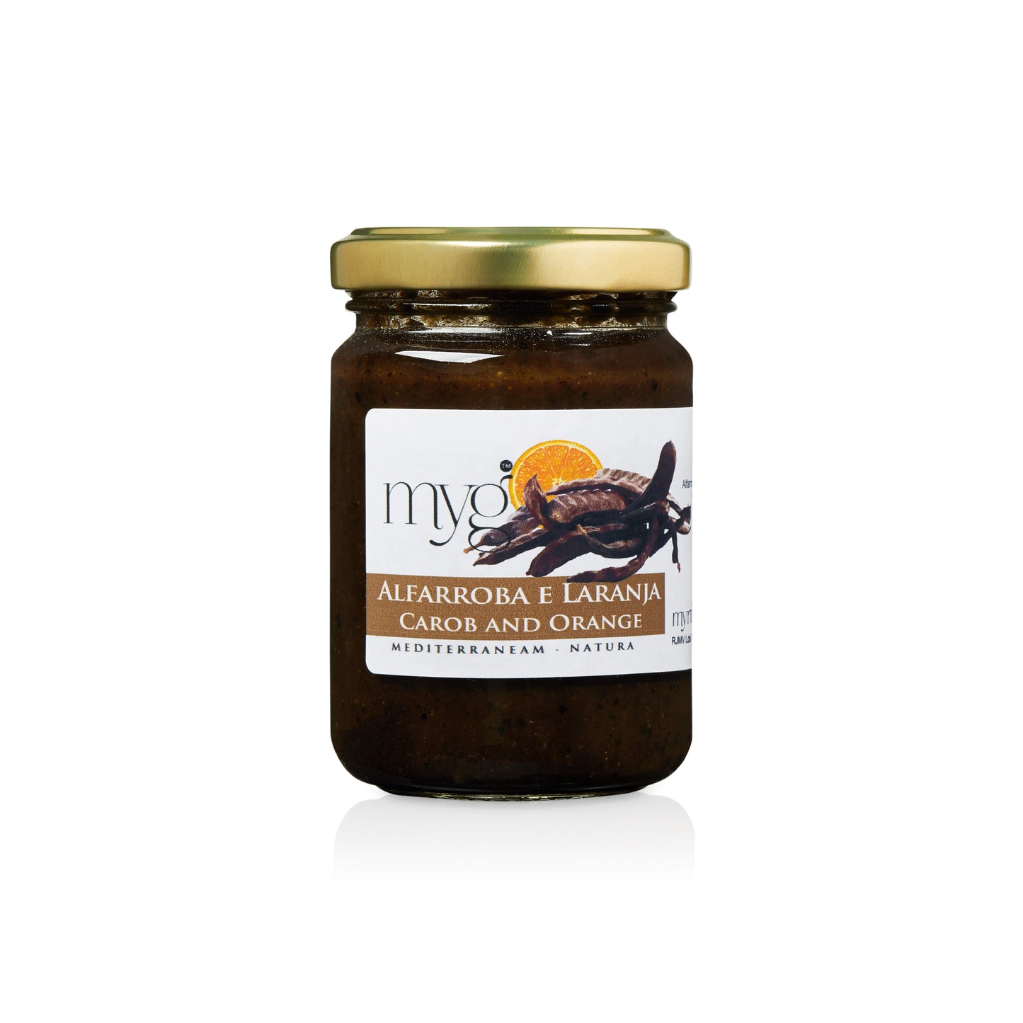 Doce de alfarroba e laranja