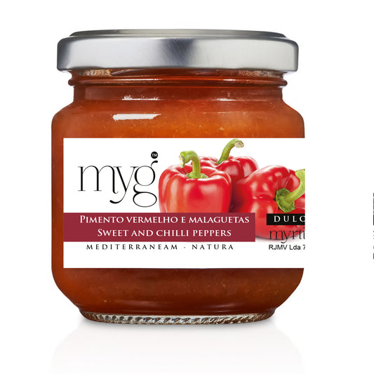 Doce de pimento vermelho e malagueta