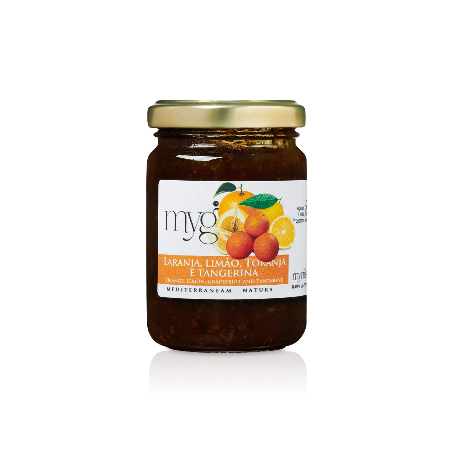 Doce de laranja, limão, toranja e tangerina